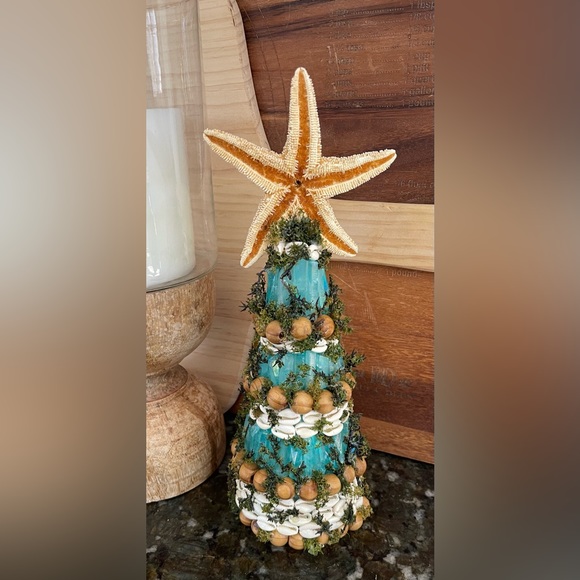 Aurora Quartz and seashell holiday tree - Picture 6 of 9
